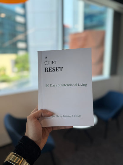 A Quiet Reset — Journal + Bookmark Set